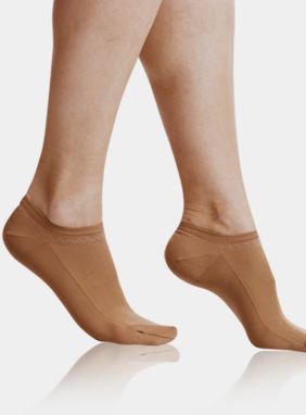 Telové dámske ponožky Bellinda FINE IN-SHOE SOCKS