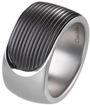 Calvin Klein Pánsky oceľový prsteň Audacious KJ4CMR2801 55 mm