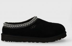 Semišové papuče UGG Tasman čierna farba, 5950