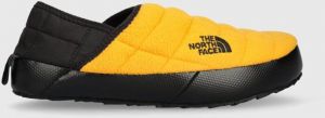 Papuče The North Face žltá farba
