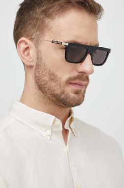 Slnečné okuliare Gucci pánske, čierna farba, GG1437S