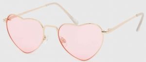 Slnečné okuliare Answear Lab dámske, ružová farba
