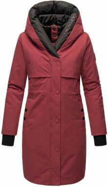 NAVAHOO Funkčný kabát 'Snowelf'  karmínovo červená / čierna