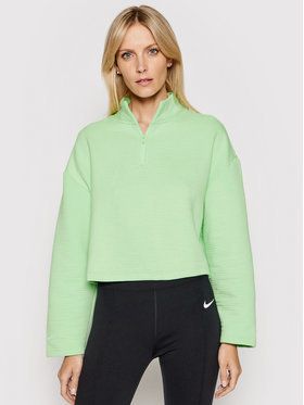 Nike Mikina Sportswear Tech Fleece CT0882 Zelená Relaxed Fit