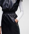 Šaty Karl Lagerfeld Short Faux Leather Dress galéria