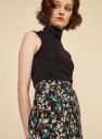 Čierna kvetovaná sukňa ZOOT Valencie galéria