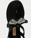 Čierne dámske sandále Grendha galéria