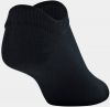Sada šesti Čierných holčičích ponožek Essential Under Armour galéria