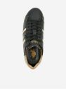 Zlato-čierne dámske kožené topánky U.S. Polo Assn. galéria