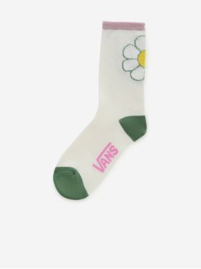Ponožky pre ženy VANS - krémová, zelená, ružová