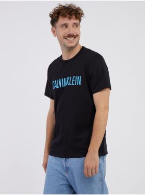 Čierne pánske tričko s nápisom Calvin Klein Underwear