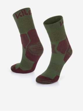 Kaki unisex outdoorové ponožky Kilpi ULTRA-U