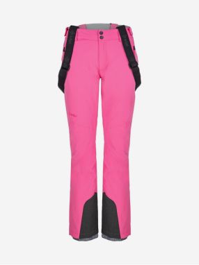 Ružové dámske lyžiarske nohavice Kilpi EURINA