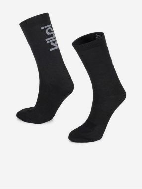 Čierne unisex ponožky Kilpi Cycler