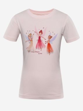 Ružové dievčenské tričko NAX LORETO