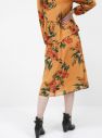 Žltá kvetovaná midi sukňa Jacqueline de Yong Solis galéria
