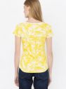 Žlté kvetované tričko CAMAIEU galéria