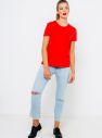 Topy a tričká pre ženy CAMAIEU - červená galéria