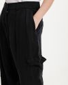 Nohavice pre ženy Replay - čierna galéria