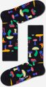 Sada štyroch farebných vzorovaných ponožiek Happy Socks galéria