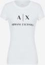 Biele dámske tričko Armani Exchange galéria
