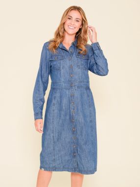 Šaty na denné nosenie pre ženy Brakeburn - modrá