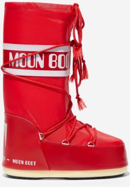 Červené dámske snehule Moon Boot