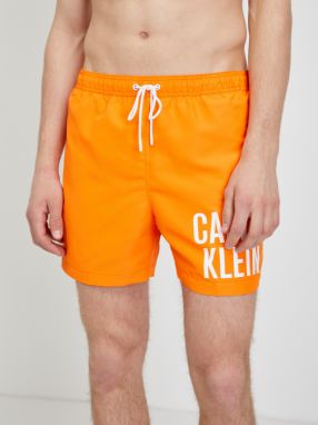 Oranžové pánske plavky Calvin Klein