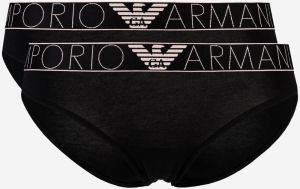 Nohavičky pre ženy Emporio Armani - čierna