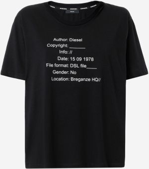 Čierne dámske tričko Diesel Elodie