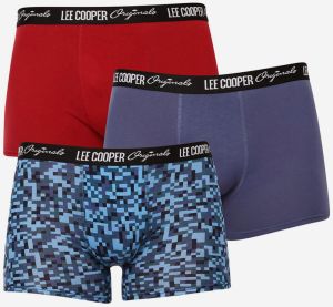 Boxerky pre mužov Lee Cooper - modrá, fialová, červená