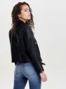 Čierna koženková bunda ONLY Gemma galéria