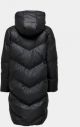 Čierny zimný prešívaný kabát Jacqueline de Yong galéria