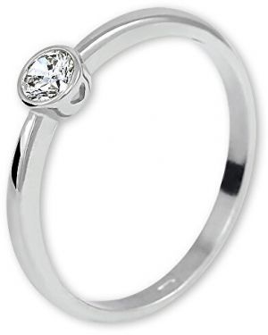 Brilio Silver Strieborný zásnubný prsteň 426 001 00575 04 48 mm