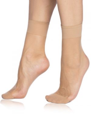 Bellinda Dámske silonkové ponožky Almond BE202025-116