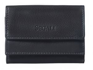 SEGALI Dámska kožená peňaženka 1756 černá