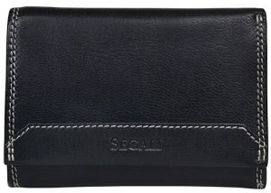 SEGALI Dámska kožená peňaženka 7023 Z black