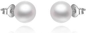 Beneto Elegantné perlové náušnice AGUP2240P