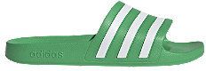 Zelené plážové šľapky Adidas Adilette Aqua