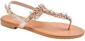 Béžové sandále Graceland