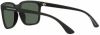Slnečné okuliare Armani Exchange pánske, čierna farba galéria