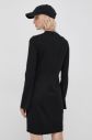 Šaty Superdry čierna farba, mini, priliehavé galéria