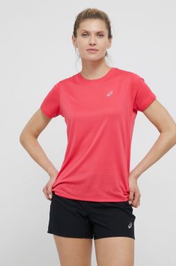 Bežecké tričko Asics ružová farba,