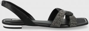Sandále Aldo Anson dámske, čierna farba,
