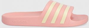 Šľapky adidas Run For The Ocean GZ5877 dámske, ružová farba,