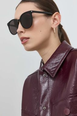 Slnečné okuliare Saint Laurent SL556 dámske, čierna farba