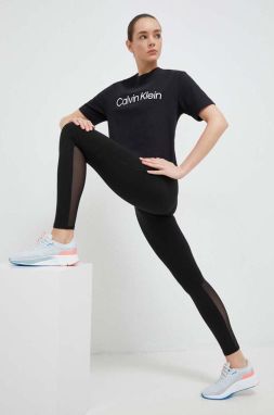 Športové tričko Calvin Klein Performance Effect čierna farba