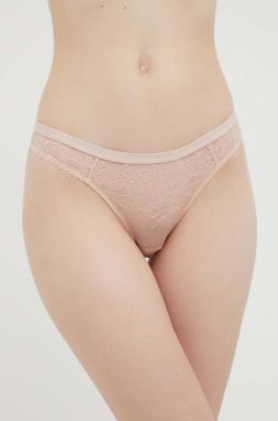 Nohavičky Emporio Armani Underwear ružová farba