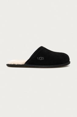 UGG - Semišové papuče Scuff 1101111.BLK-BLACK,