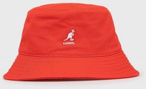 Bavlnený klobúk Kangol K4224HT.CG637-CG637, červená farba, bavlnený